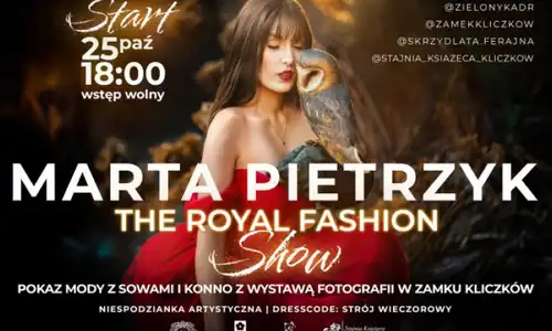 The Royal Fashion Show – Pokaz mody konno i z drapieżnymi ptakami w Zamku Kliczków – 25.10.2024