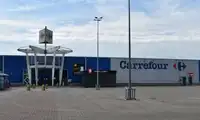 Kolizja na parkingu pod Carrefourem w Bolesławcu 
