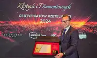 Łukasz Jaźwiec odebrał Złoty Certyfikat Rzetelności. Wiemy, ile kosztowało to wyróżnienie.