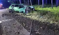 Wypadek między Osłą a Gromadką