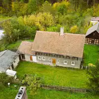 Malowniczy dom na wsi pod Gromadką