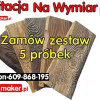 Lamele styropianowe drewnopodobne sufitowe i maskownice /Imitacja drewna 3d Na Wymiar