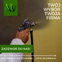 szpachlowanie i malowanie natryskowe 