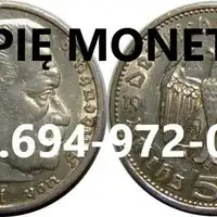 Kupię monety kolekcje monet Marki,Złotówki,Ruble itp