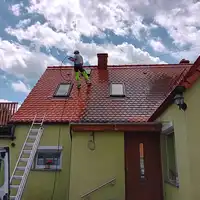Malowanie dachów,  mycie kostki,  elewacji