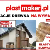 belki rustykalne sufitowe maskownice NA WYMIAR drewna fake wood elastyczna deska