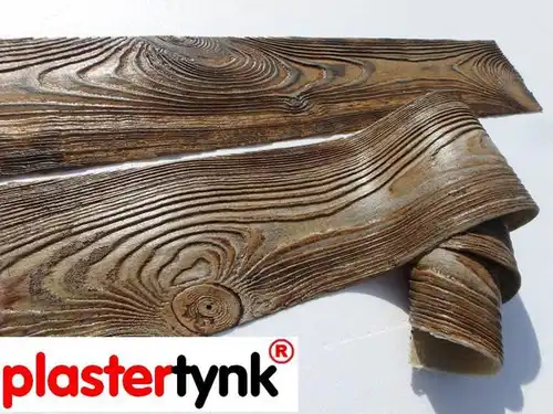 Imitacja drewna , elastyczna deska elewacyjna