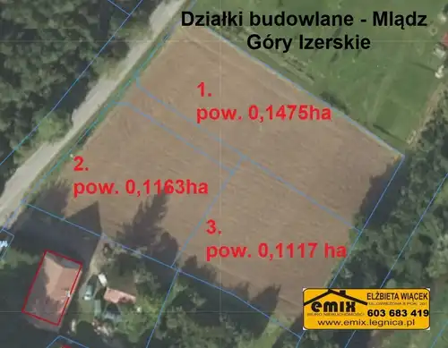 Działki w Górach Izerskich - 10 km od Świeradowa Zdroju