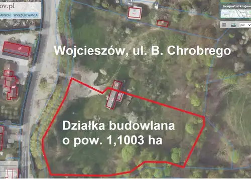 2 działki budowlane w Wojcieszowie k. Jeleniej Góry - razem lub osobno