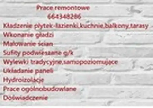 PRACE REMONTOWE-WYKONAM